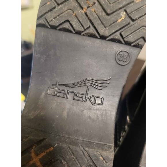 Dansko Womens Black Comfort shoes EU 38 US 7.5 - Picture 6 of 8